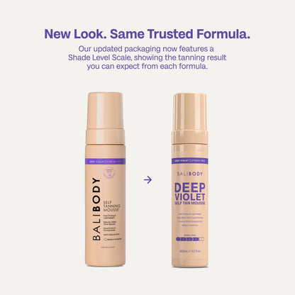 Deep Violet Self Tanning Mousse