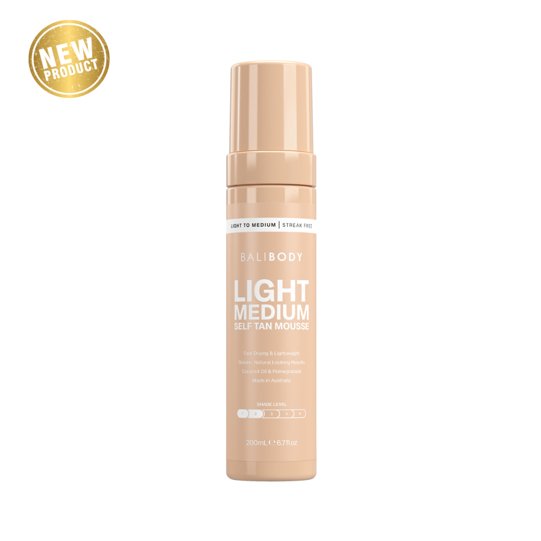Light Medium Self Tanning Mousse