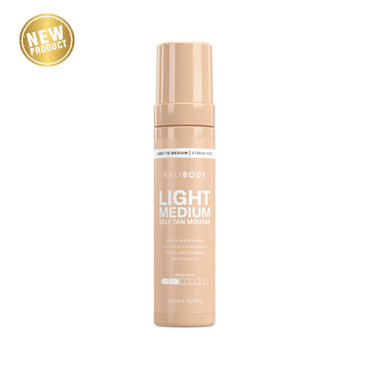 Light Medium Self Tanning Mousse
