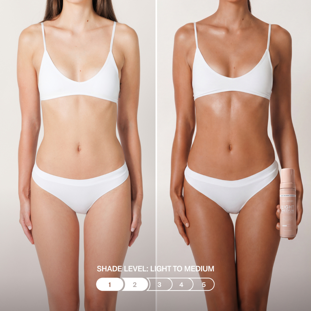 Light Medium Self Tanning Mousse